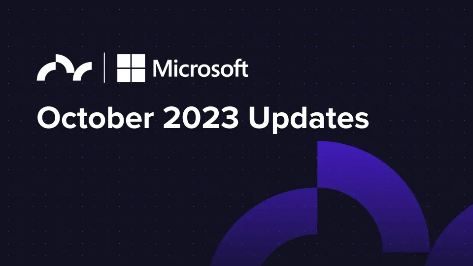 Microsoft CloudCockpit october updates